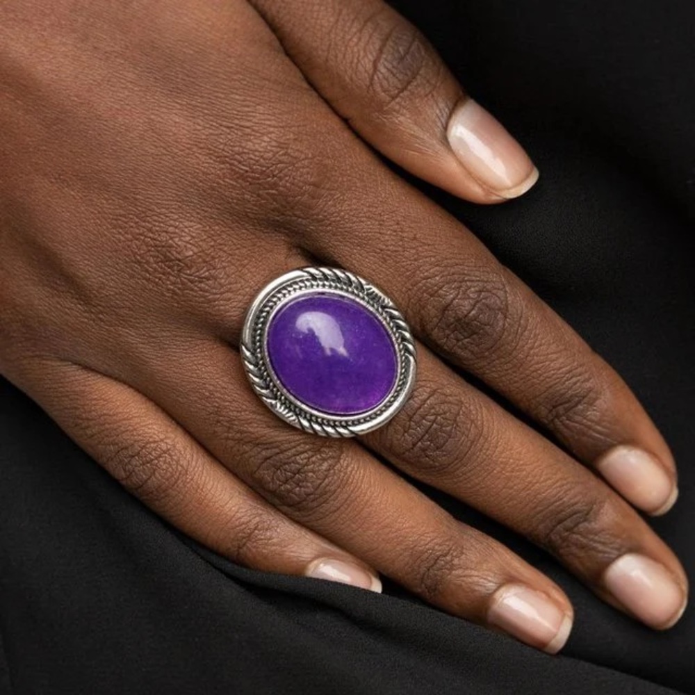 Paparazzi Jewelry- Purple Statement Ring- Vintage